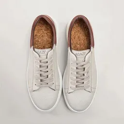 AGAZI AGAZI EMMA - apple & corn leather sneakers (vegan, plant-based) – Produktbild 1 von 1