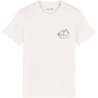 LIGARTI LIGARTI T-shirt - Schlafender Fuchs, Cremeweiß, – Produktbild 2 von 5