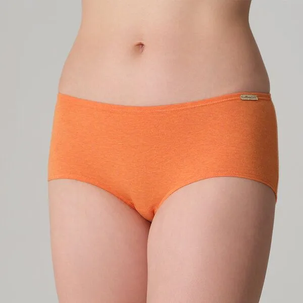 comazo|earth comazo|earth Fairtrade Basic Panty | GOTS zertifiziert, Mango-melange, – Produktbild 1 von 4
