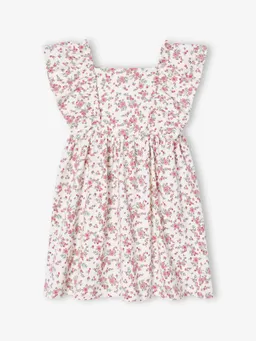 Vertbaudet Kleid Mädchen mit Flügelärmeln – Produktbild 1 von 1