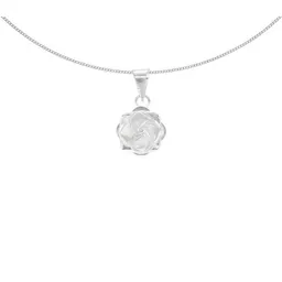 pakilia pakilia Silber Kette Rosenblüte Fair-Trade und handmade – Produktbild 1 von 1