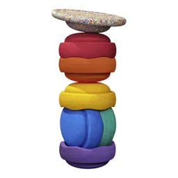 Stapelstein® Stapelstein® Rainbow Set classic Ø 27,5cm, H: 12cm, Ø 35,5cm, H: 8,4cm – Produktbild 1 von 1