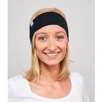 obumi obumi Stirnband Classic Schmal aus TENCEL Modal, Black, – Produktbild 1 von 1