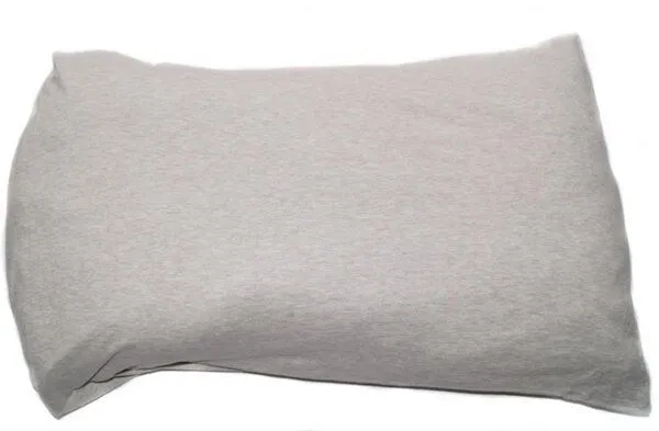 ege organics ege organics Kopfkissenbezug Bio-Baumwolle Kissenbezug Kissenhülle 40x80cm, Grau, – Produktbild 3 von 3
