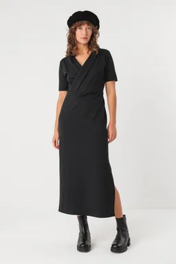 SKFK SKFK Damen vegan Kleid Mara Schwarz – Produktbild 1 von 1