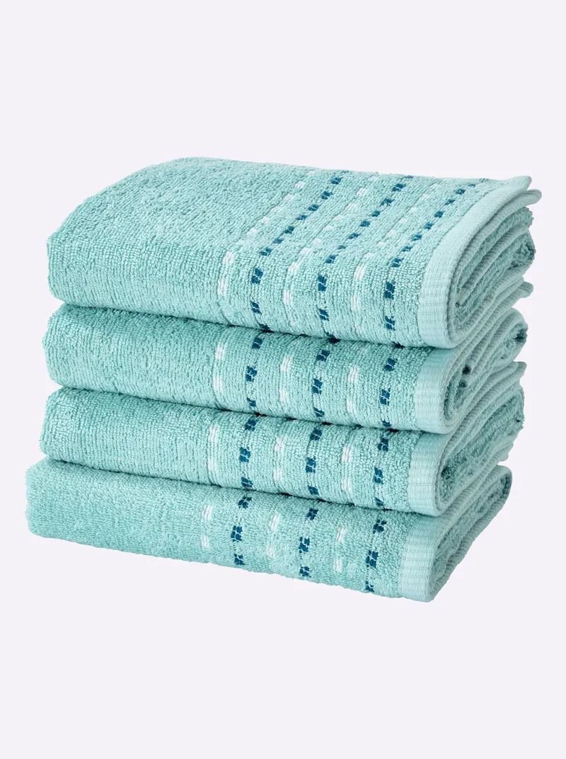wäschepur Handtuch mint, Mint, – Produktbild 2 von 3
