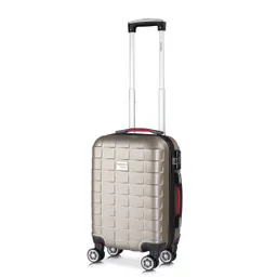 Casaria® Casaria monzana Koffer Hartschale Exopack Champagner M aus ABS 40l 61x31x21cm – Produktbild 1 von 1