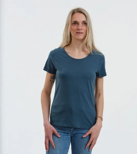 Gary Mash GARY MASH Shirt Taylor Basic aus Bio-Baumwolle, Dunkles petrol, – Produktbild 3 von 4