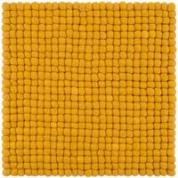 myfelt myfelt Filzkugel Sitzauflage (⌀ 36 cm, 36 x 36 cm), Senfgelb (klara), – Produktbild 1 von 1