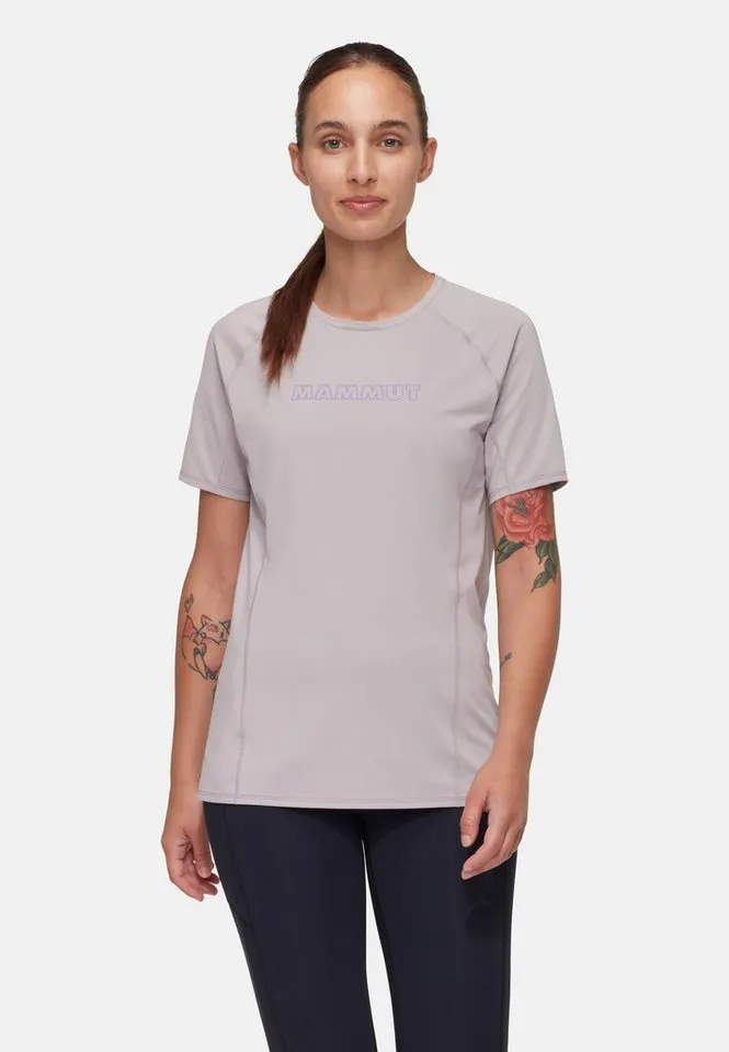 Mammut Mammut T-Shirt Selun FL T-Shirt Women Logo, Lila, – Produktbild 2 von 5