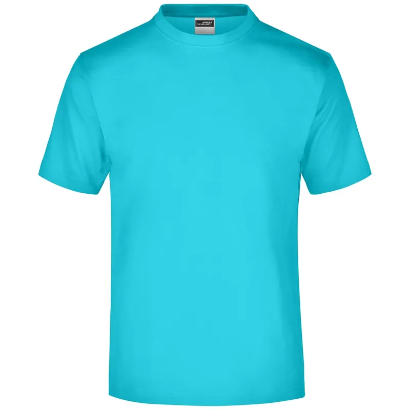 James & Nicholson James & Nicholson Komfort-T-Shirt aus Single-Jersey Herren JN001 Gr. XL pacific – Produktbild 1 von 1