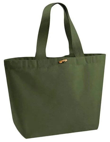 Westford Mill Westford Mill EarthAware Organic Marina Bag XL Shopper Strandtasche, Olive green, – Produktbild 2 von 4