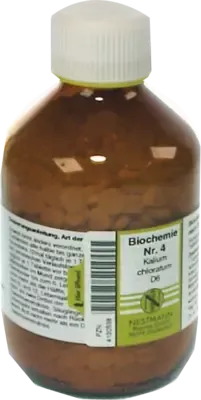 Nestmann Pharma BIOCHEMIE 4 Kalium chloratum D 6 Tabletten 1000 St Tabletten – Produktbild 1 von 1