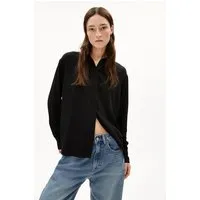 ARMEDANGELS ARMEDANGELS LARISAANA Damen Bluse aus LENZING ECOVERO Viskose, Black, – Produktbild 1 von 1