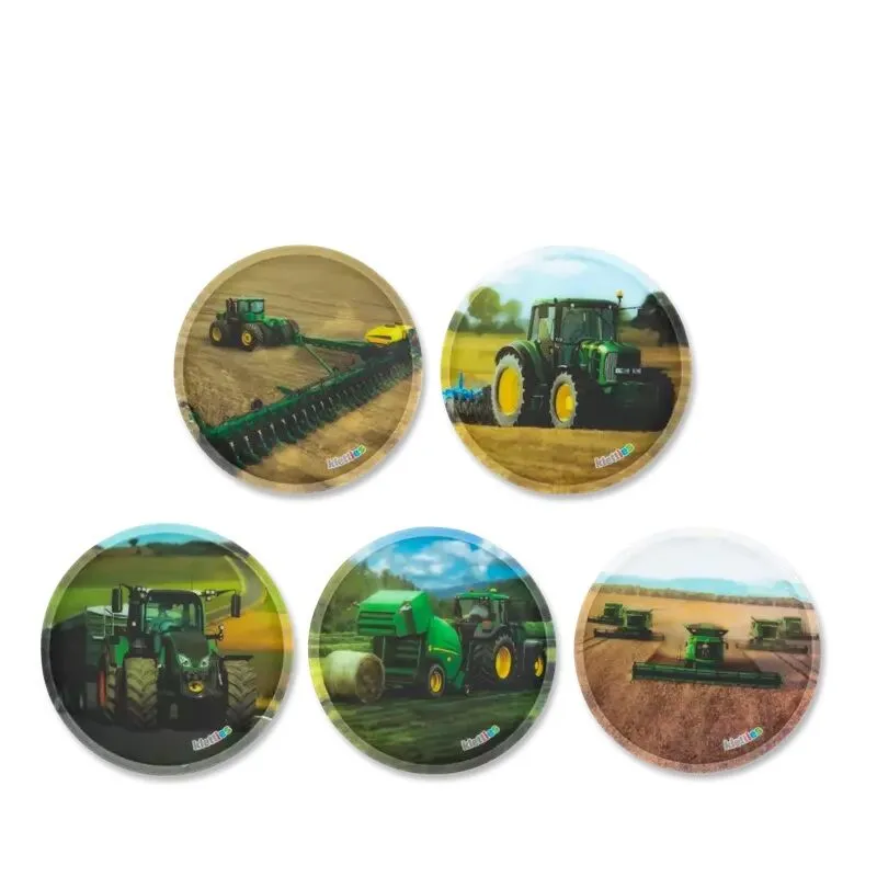 Ergobag Ergobag Kletties Matt Set (5-tlg.) Landmaschinen, Multicolored, – Produktbild 1 von 1