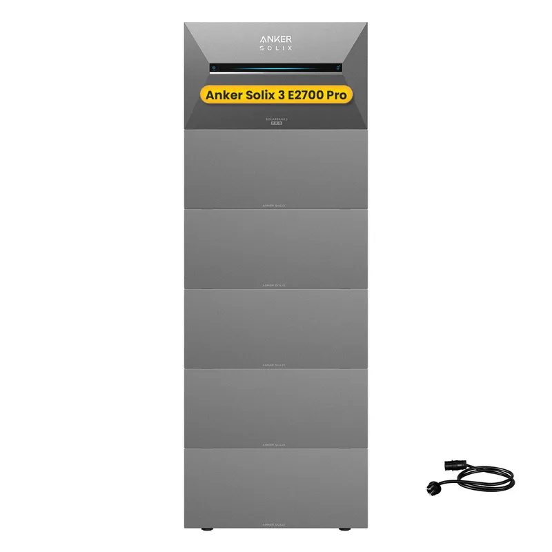 Anker Anker SOLIX Solarbank 3 E2700 Pro All-in-One Speicher für Balkonkraftwerk, by Powerness - 16kWh / ohne Zubehör / Selbstabholung – Produktbild 1 von 1