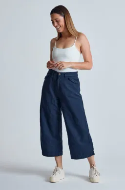 Flax and Loom Leinen-Baumwoll Culotte Modell: Betty – Produktbild 1 von 1