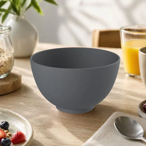 elasto elasto Müslischale aus Kunststoff, Schiefer, – Produktbild 3 von 4