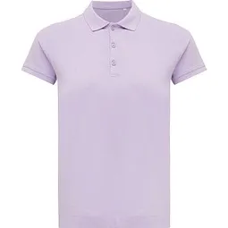 iqoniq Iqoniq Yosemite Damen Piqué-Poloshirt, lavender, XL – Produktbild 1 von 1