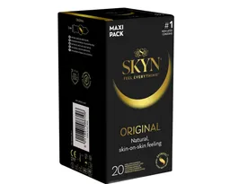 SKYN SKYN Kondome Original (Natural Feeling) Packung mit, 20 St., seidenweiche latexfreie Kondome aus Sensoprène™ – Produktbild 1 von 1