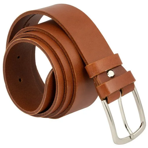 Simaru Herren Ledergürtel Buenos Aires 35mm / Leder pflanzlich gegerbt - Simaru, Carcassonne, – Produktbild 3 von 3