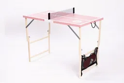 DISH TENNIS DISH TENNIS DUSTY PINK rosafarbene Mobile Mini Tischtennisplatte - MADE IN AUSTRIA – Produktbild 1 von 1