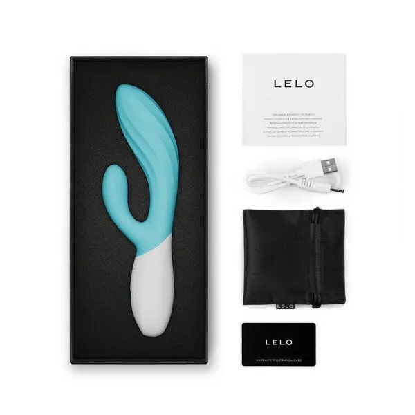 LELO LELO G-Punkt- und Klitoris-Stimulator INA Twist, Blau, – Produktbild 3 von 4