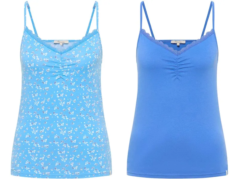 Tranquillo 2er-Set Jerseytop Minaa aus Bio-Baumwolle - various / S – Produktbild 3 von 3