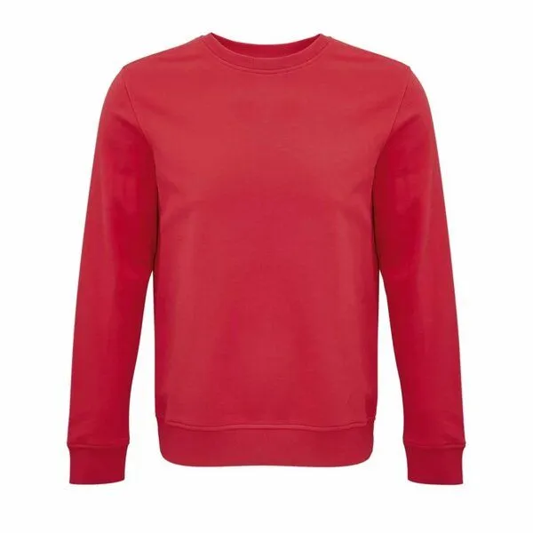 Sol's Sol's Unisex Comet Sweatshirt XS - 4XL in 8 verschiedenen Farben Damen Herren Pullover, Red, – Produktbild 1 von 4