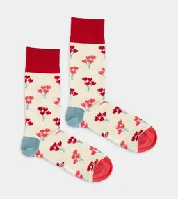 DillySocks DillySocks Socken Love Flowers aus Biobaumwoll-Mix – Produktbild 1 von 1