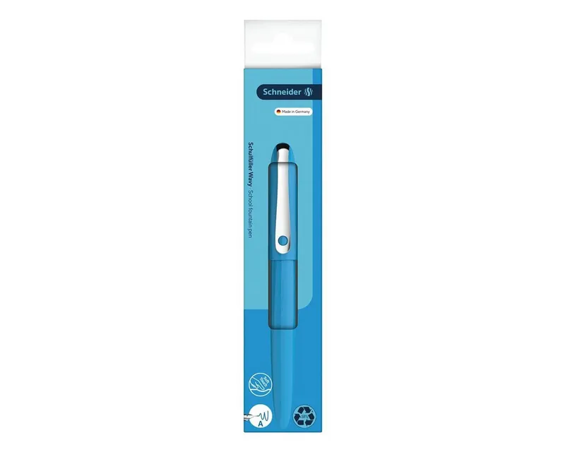 Schneider Schneider Schreiblernfüller "Wavy" blau – Produktbild 3 von 3