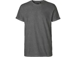 Neutral Neutral Bio-Herren-T-Shirt mit Roll-Up-Ärmeln, dark heather, Gr. XXL – Produktbild 1 von 1