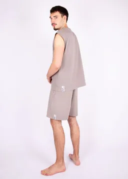ÆVRIL ÆVRIL Unisex Oversize Shirt // Dolphin Grey // Bio-Baumwolle – Produktbild 1 von 1