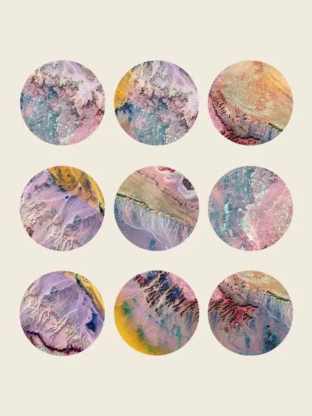 Photocircle Photocircle Poster / Leinwandbild - Texture Study 102 – Produktbild 1 von 4