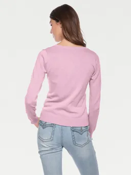 heine Rundhalspullover rosé – Produktbild 1 von 1