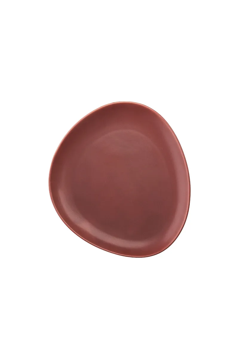 Tranquillo Frühstücksteller VALLORA Rot – Steinzeug - rot – Produktbild 1 von 2