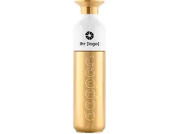 Dopper Dopper Trinkflasche "Steel" 800 ml inkl. 1-farbigem Aufdruck, gold – Produktbild 1 von 1