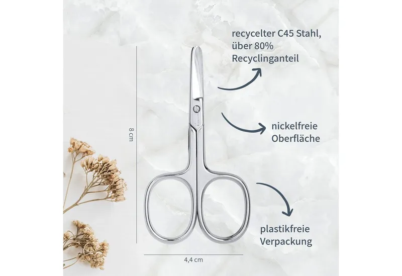 Niyok Niyok Baby-Nagelschere für Babys & Kinder, sicher & präzise für sanfte Baby Nagelpflege, nickelfrei, abgerundete Spitze – Produktbild 2 von 5