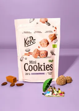 KoRo Bio Mini Cookies Caramelized Almond | 150 g – Produktbild 1 von 1