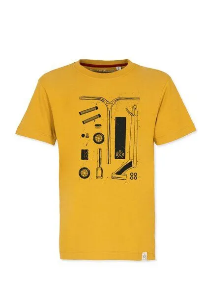 Band of Rascals Band of Rascals Scooter Parts T-Shirt, Mustard, – Produktbild 2 von 3