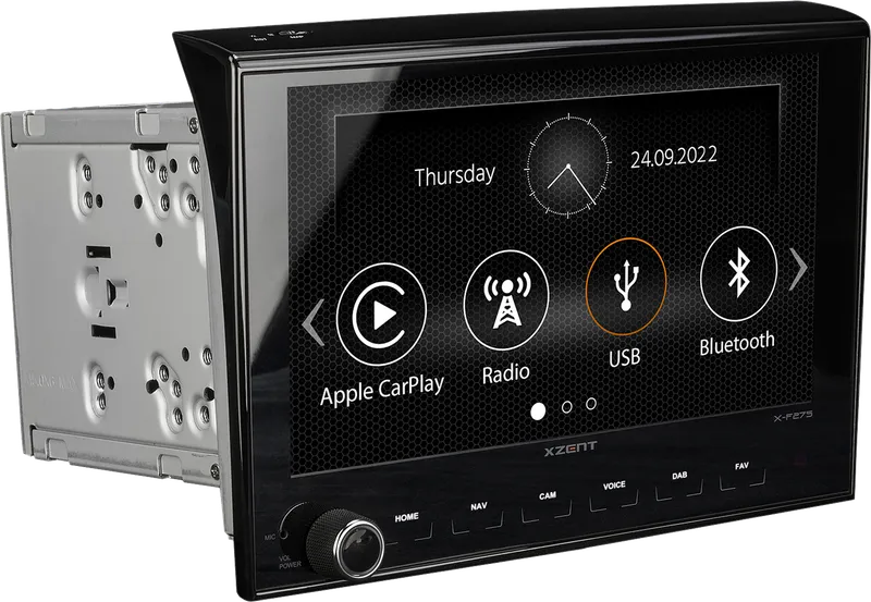 Xzent Xzent X-F275 Infotainer / Mediencenter / DAB Tuner für Fiat Ducato 8 Zoll – Produktbild 2 von 2