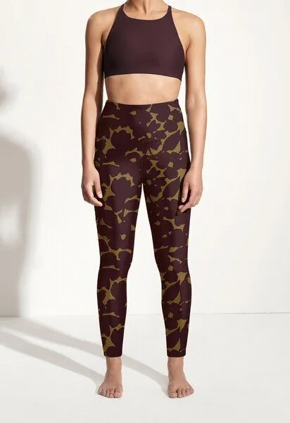Oy Oy Surf & Yoga Leggings „Larimar“, Hibiskus print, – Produktbild 1 von 4