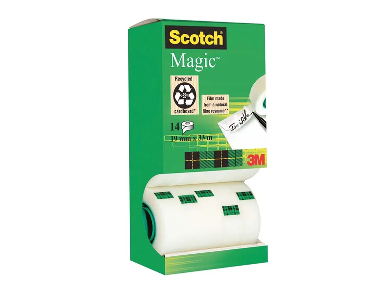 Scotch Scotch Magic Klebeband '810' 14 Rollen 19 mm x 33 m – Produktbild 2 von 3