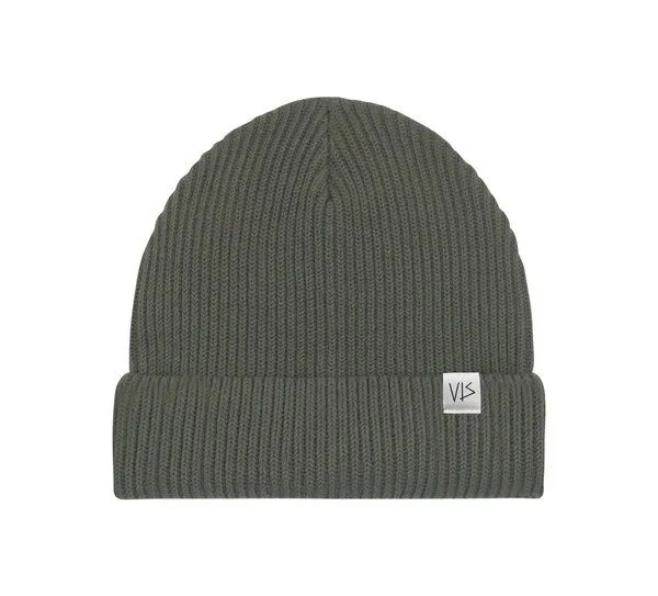 vis wear vis wear Unisex Mütze aus Bio Baumwolle, Khaki, – Produktbild 1 von 1