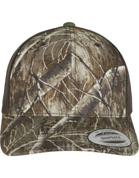 Flexfit Flexfit Trucker Cap aus recyceltem Polyester 6606RC Camouflage – Produktbild 2 von 4