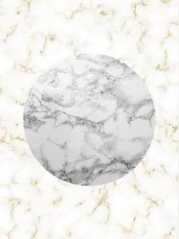 Photocircle Photocircle Poster / Leinwandbild - Marble Shape – Produktbild 1 von 1