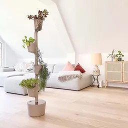 CitySens CitySens Vertikaler Blumentopf mit Wifi-Selbstbewässerung 4 Blumentöpfe – Produktbild 1 von 1
