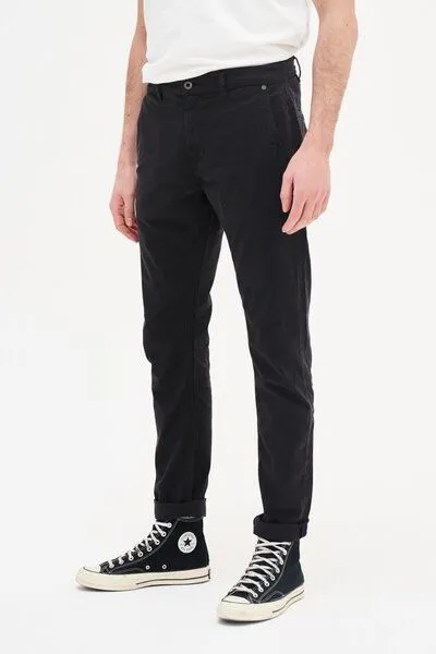 Kuyichi Kuyichi Chino Hose - Dexter, Blau (navy), – Produktbild 2 von 4