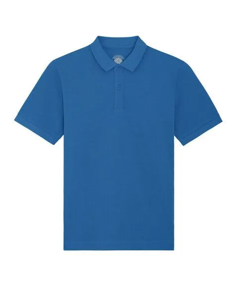 University of Soul University of Soul Unisex Polo aus Bio-Baumwolle "Quinn", Königsblau, – Produktbild 1 von 2