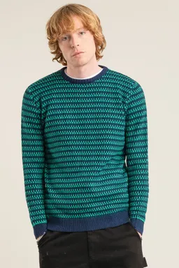 KOMODO KOMODO Herren vegan Pullover Kai Navy – Produktbild 1 von 1